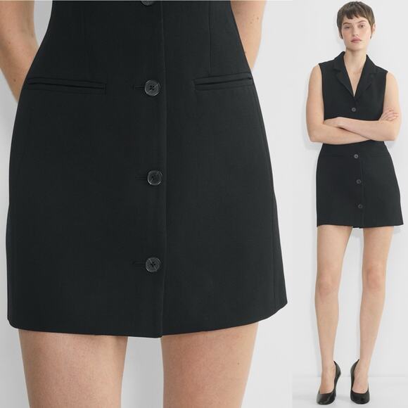 Babaton Aritzia Mastermind Black Sleeveless Blazer Dress - Picture 5 of 14